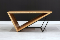 Журнальный столик кофейный в современном стиле лофт ясень дизайнерский Yudi Axima